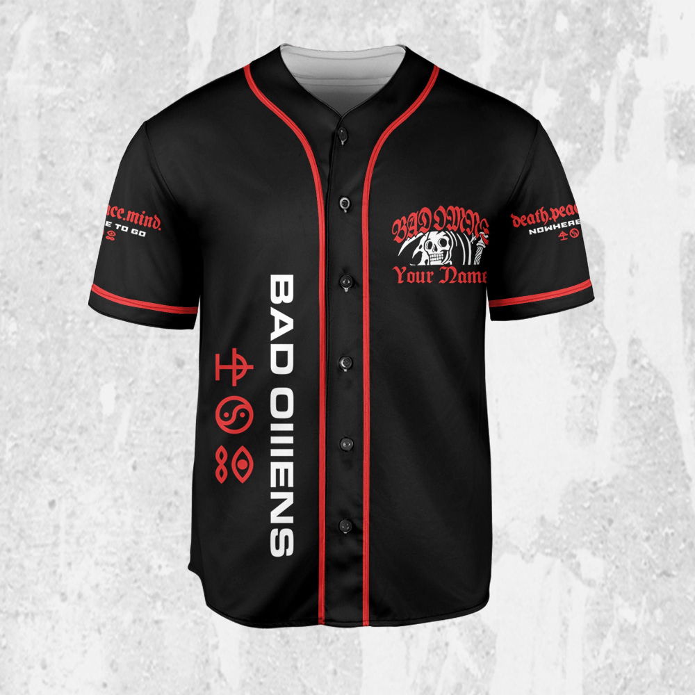Personalize Bad Omens Band Jersey, Bad Omens Band Music Tour 2023 Shirt,Bad Omens Baseball Jersey,Concrete Jungle Tour 2023 - Aopprinter