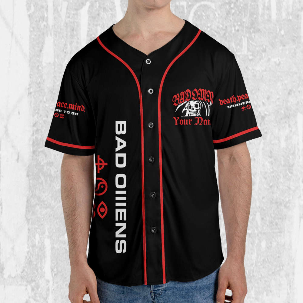 Personalize Bad Omens Band Jersey, Bad Omens Band Music Tour 2023 Shirt,Bad Omens Baseball Jersey,Concrete Jungle Tour 2023 - Aopprinter
