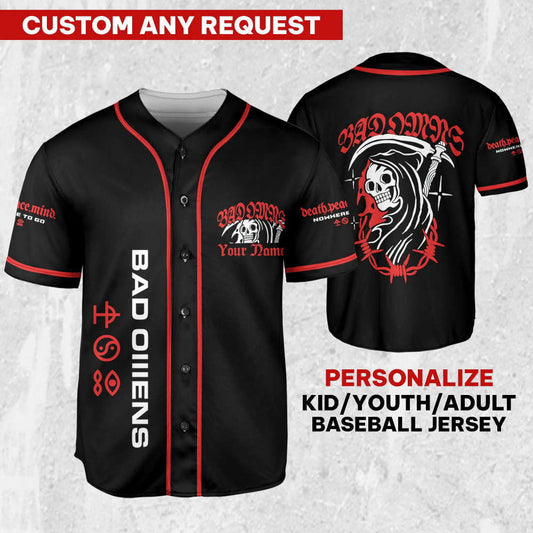 Personalize Bad Omens Band Jersey, Bad Omens Band Music Tour 2023 Shirt,Bad Omens Baseball Jersey,Concrete Jungle Tour 2023 - Aopprinter