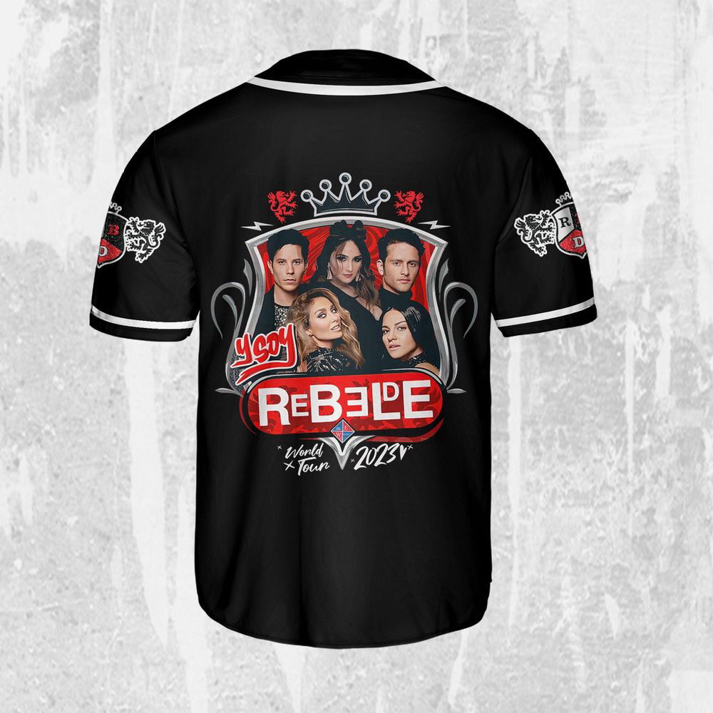 Personalize Vintage Soy Rebelde Jersey, RBD Baseball Jersey For Men Women - lylyprint.com
