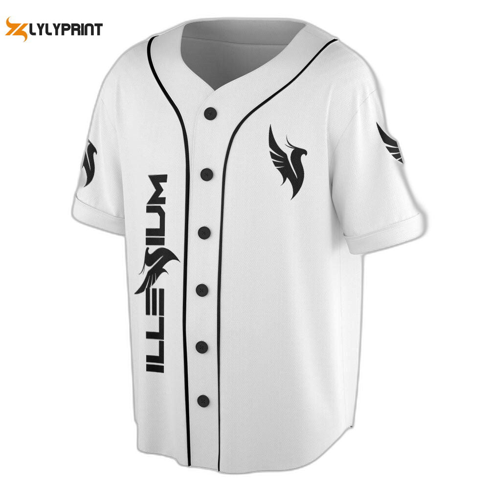 Personalized Illenium Music Baseball Jersey For Men Women, DJ Live World Tour 2023 Jersey - lylyprint.com