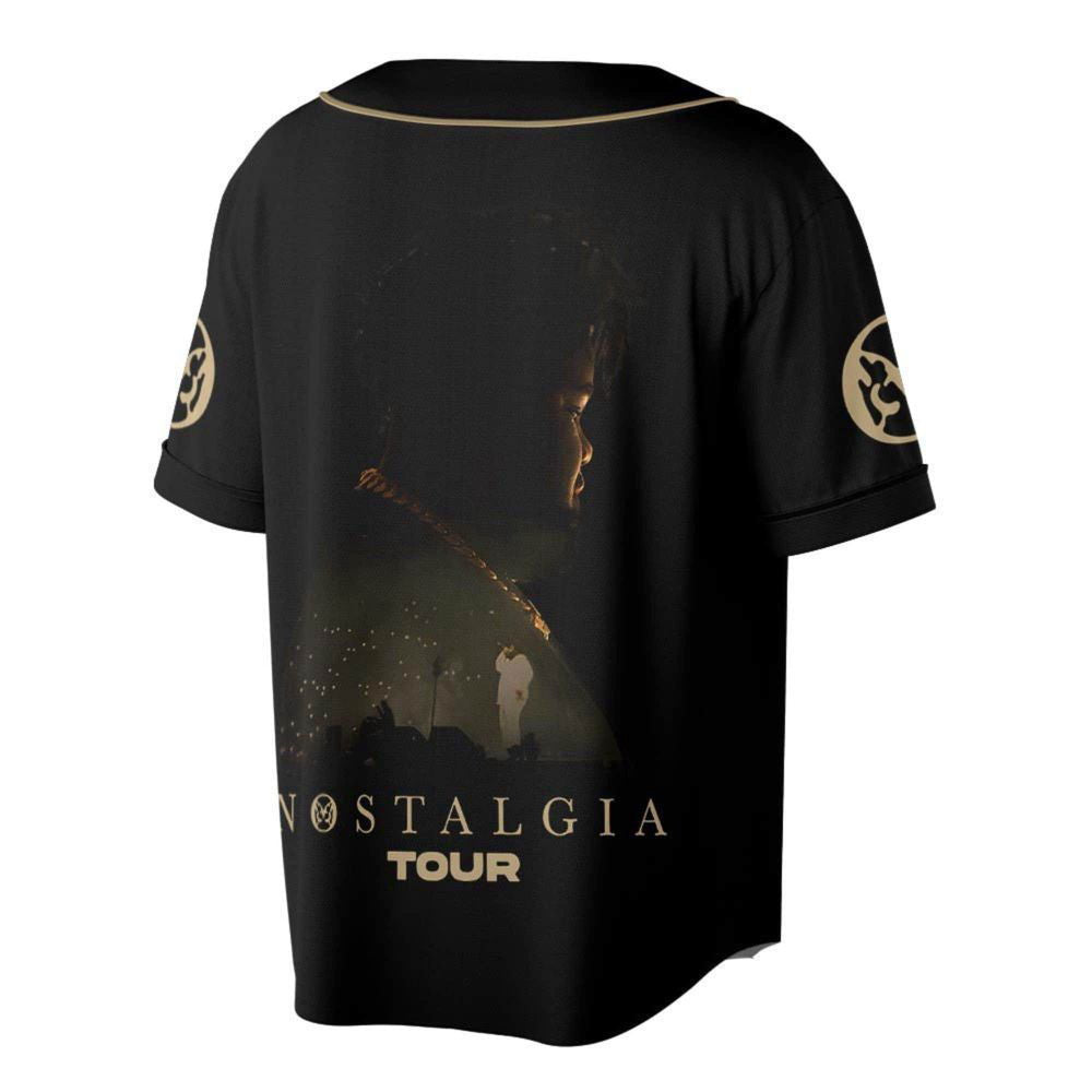 Personalized Rod Wave Nostalgia Tour Baseball Jersey - lylyprint.com