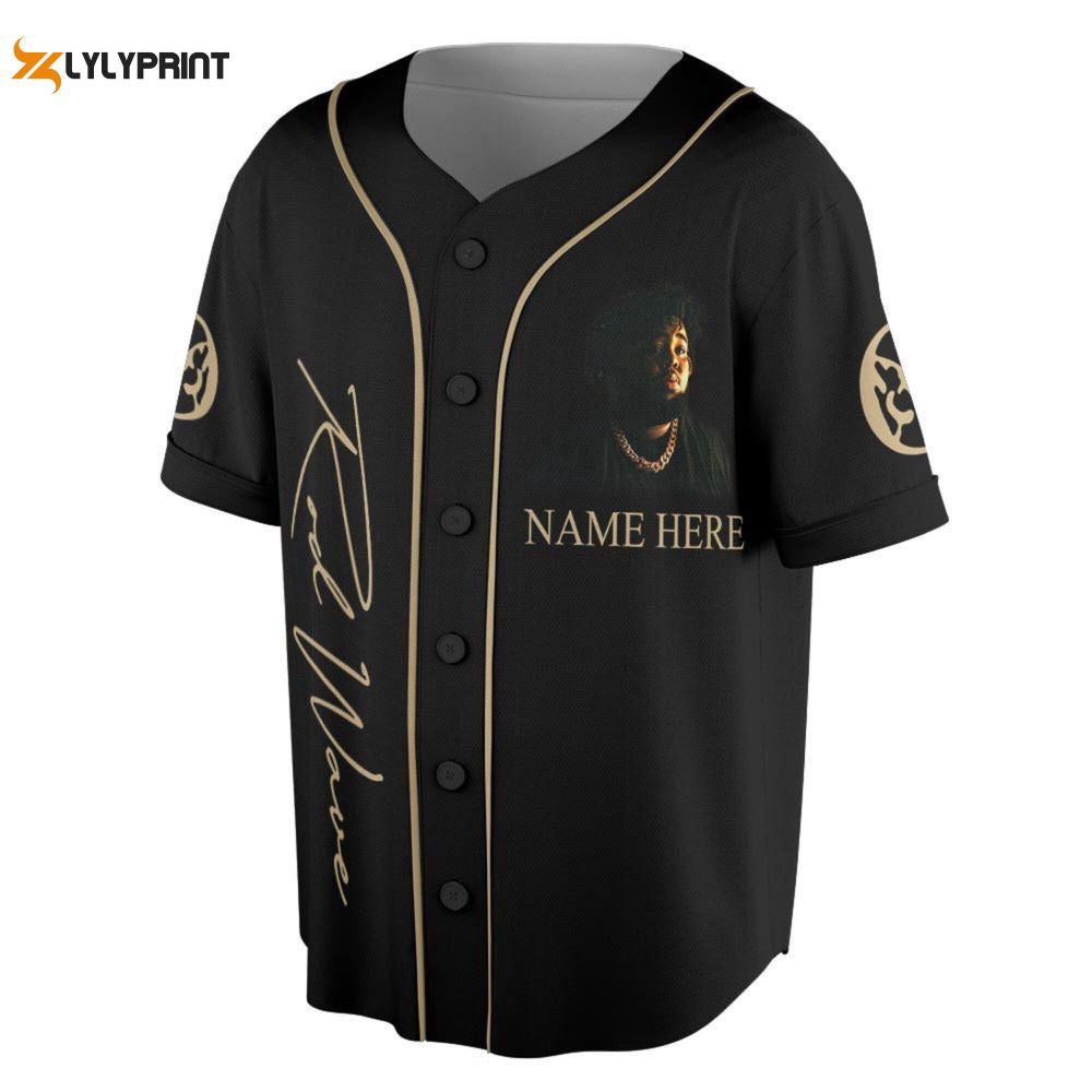 Personalized Rod Wave Nostalgia Tour Baseball Jersey - lylyprint.com