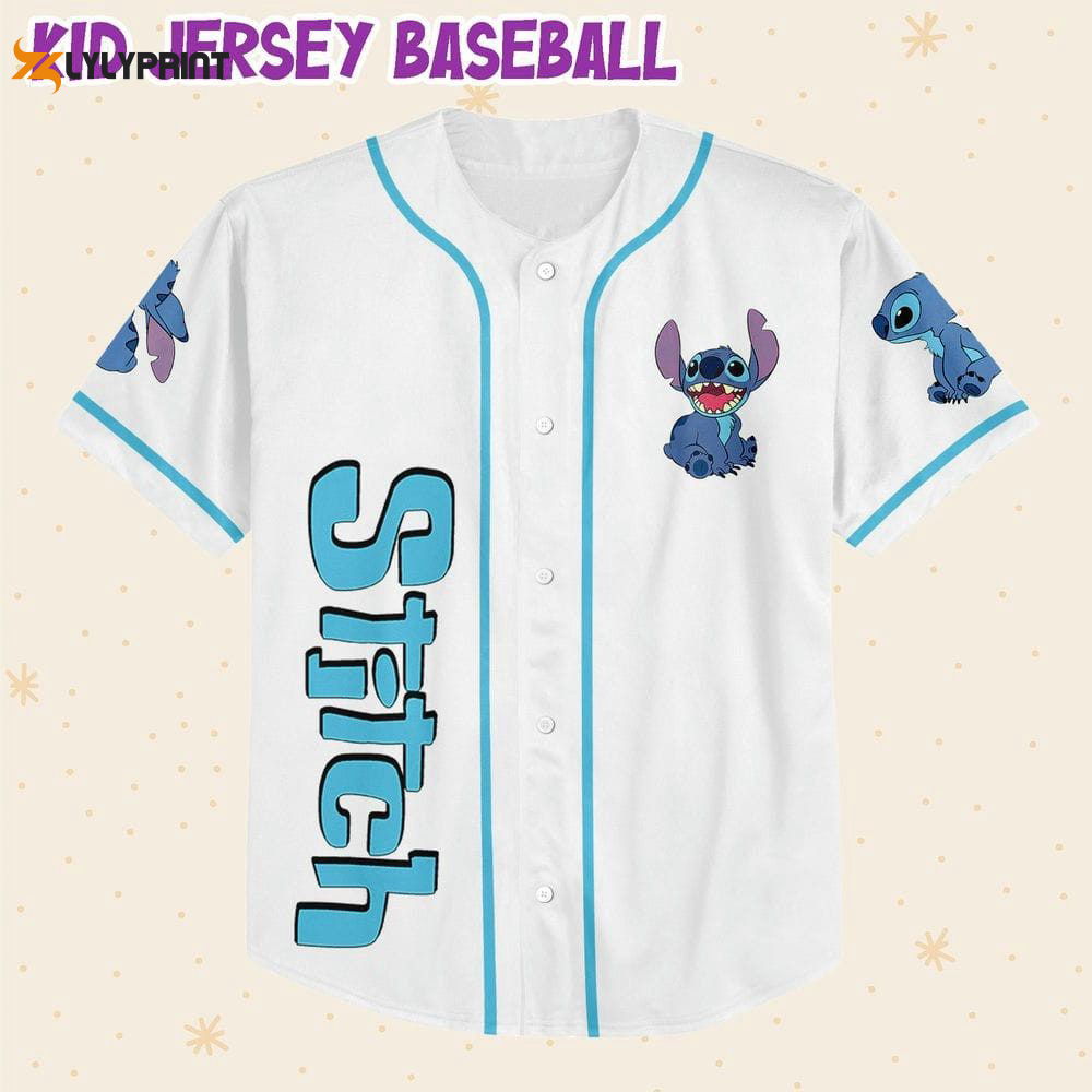 Personalized Vintage Disney Stitch Love Life Baseball Jersey - lylyprint.com