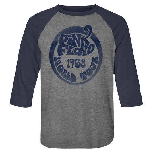 Pink Floyd 1968 World Tour Baseball Shirt