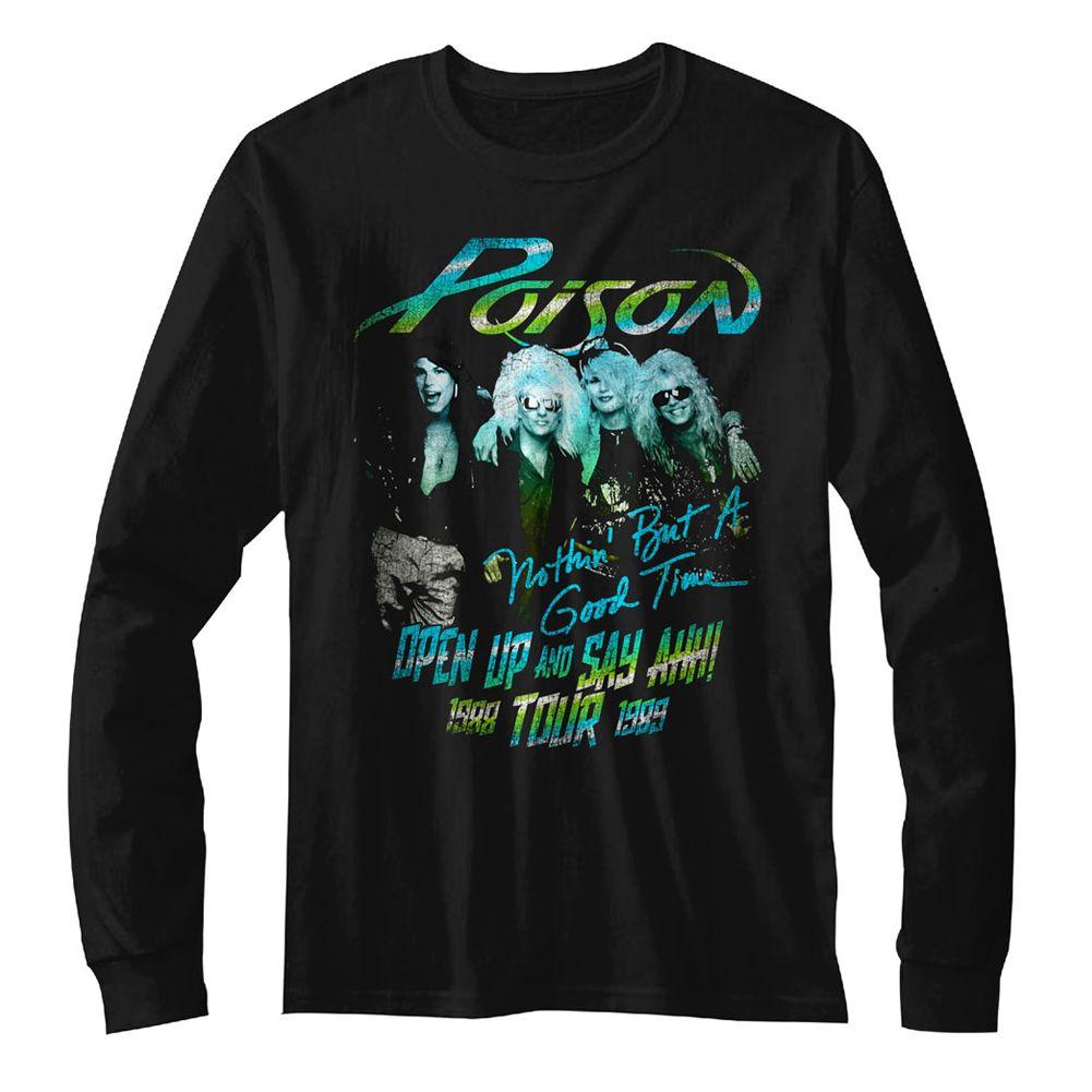 Poison Tour Shirt Long Sleeve T-Shirt