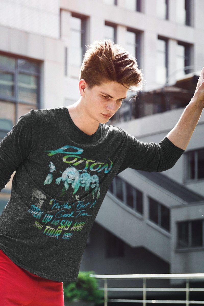 Poison Tour Shirt Long Sleeve T-Shirt