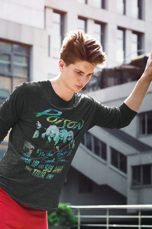 Poison Tour Shirt Long Sleeve T-Shirt