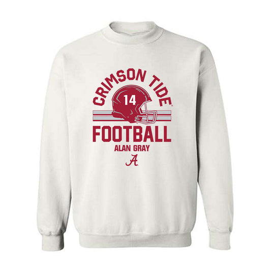 Alabama - Football Alumni : Alan Gray - Crewneck Sweatshirt Classic Fashion Shersey