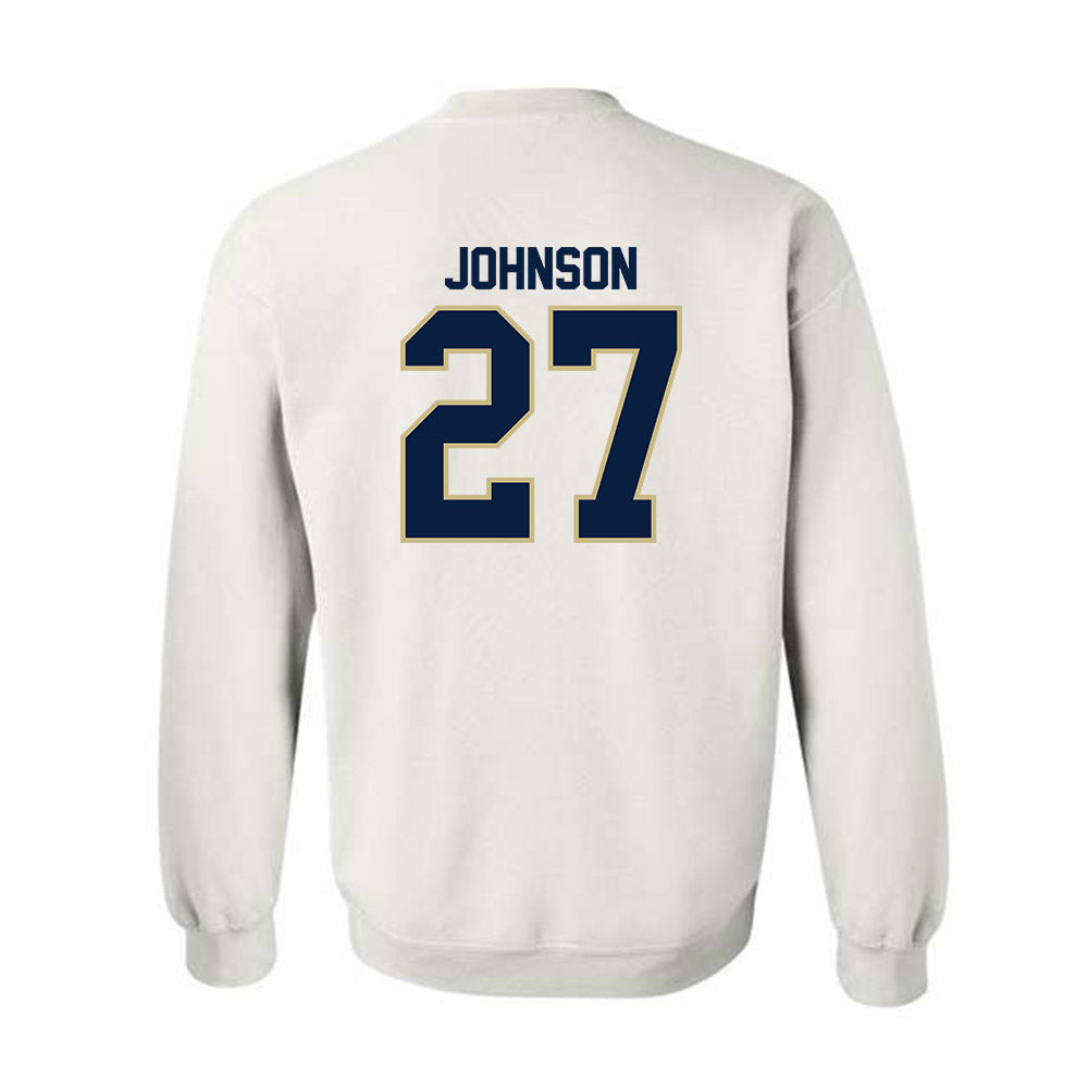 Akron - NCAA Football : Keyveon Johnson - Classic Fashion Shersey Crewneck Sweatshirt Style002