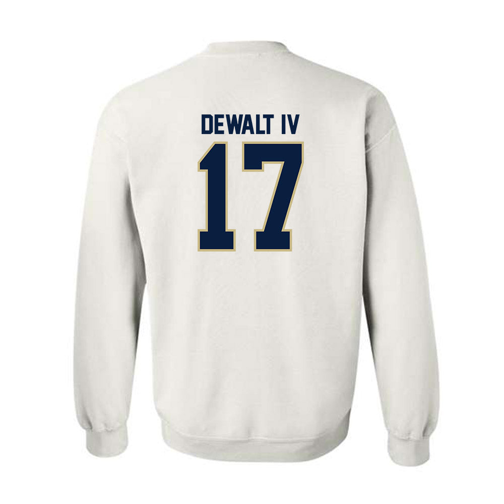 Akron - NCAA Football : Malcolm DeWalt IV - Classic Fashion Shersey Crewneck Sweatshirt Style002