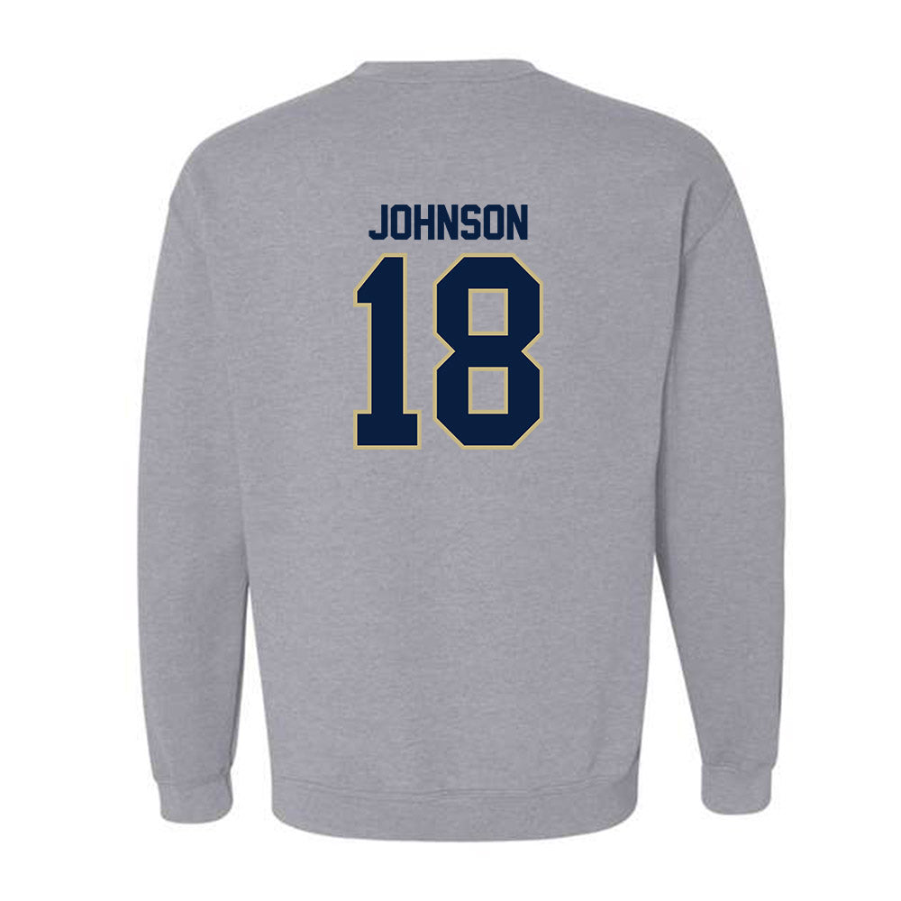 Akron - NCAA Football : DiMarco Johnson - Classic Fashion Shersey Crewneck Sweatshirt