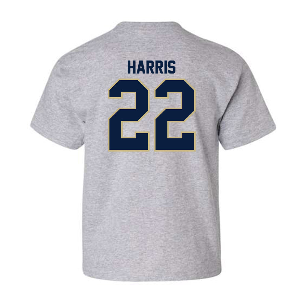 Akron - NCAA Men's Basketball : Josiah Harris - Classic Fashion Shersey Youth T-Shirt Style002