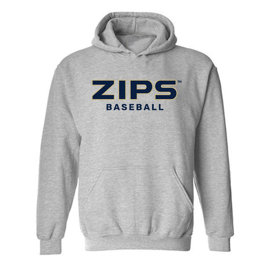 Akron - NCAA Baseball : Will Heisler - Classic Fashion Shersey Hooded Sweatshirt Style002