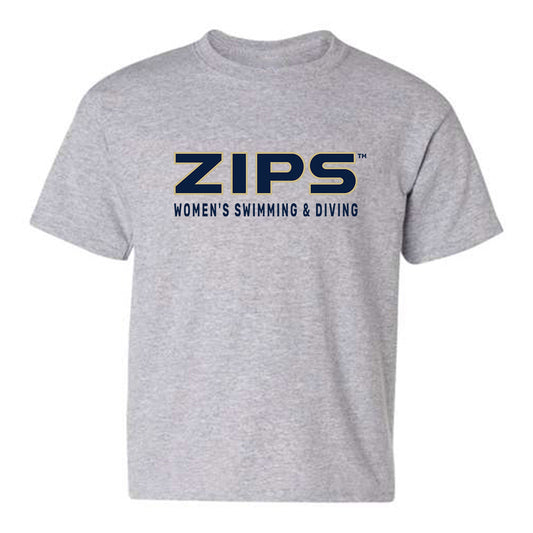 Akron - NCAA Women's Swimming & Diving : Alanis Santiago - Classic Fashion Shersey Youth T-Shirt