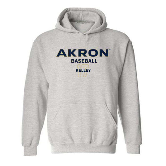 Akron - NCAA Baseball : Jack Kelley - Classic Fashion Shersey Hooded Sweatshirt Style002