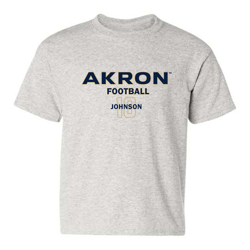 Akron - NCAA Football : DiMarco Johnson - Classic Fashion Shersey Youth T-Shirt Style001