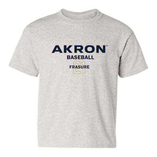 Akron - NCAA Baseball : Jackson Frasure - Classic Fashion Shersey Youth T-Shirt Style001