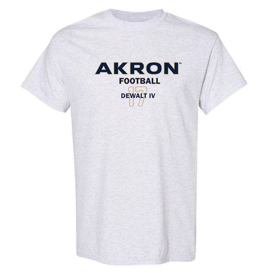 Akron - NCAA Football : Malcolm DeWalt IV - Classic Fashion Shersey T-Shirt Style002