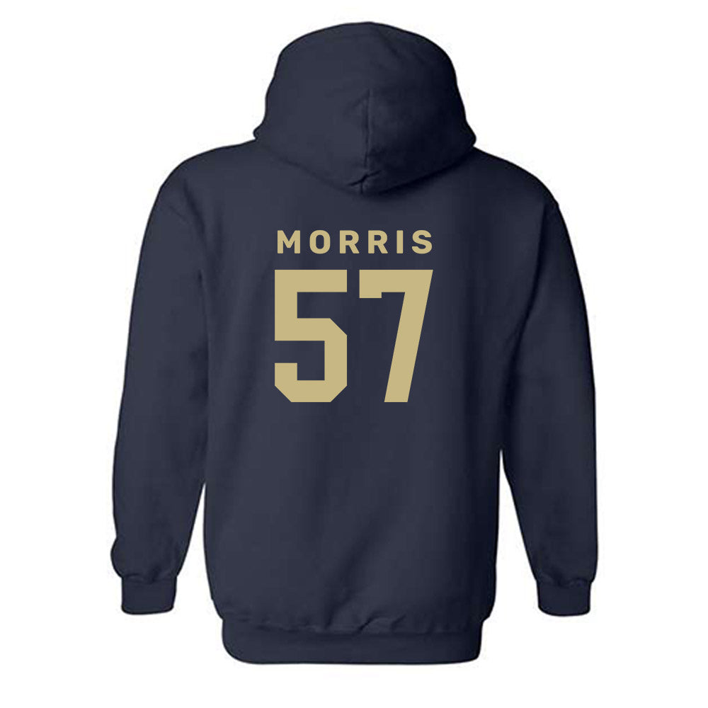 Akron - NCAA Football : Delvin Morris - Classic Shersey Hooded Sweatshirt Style001