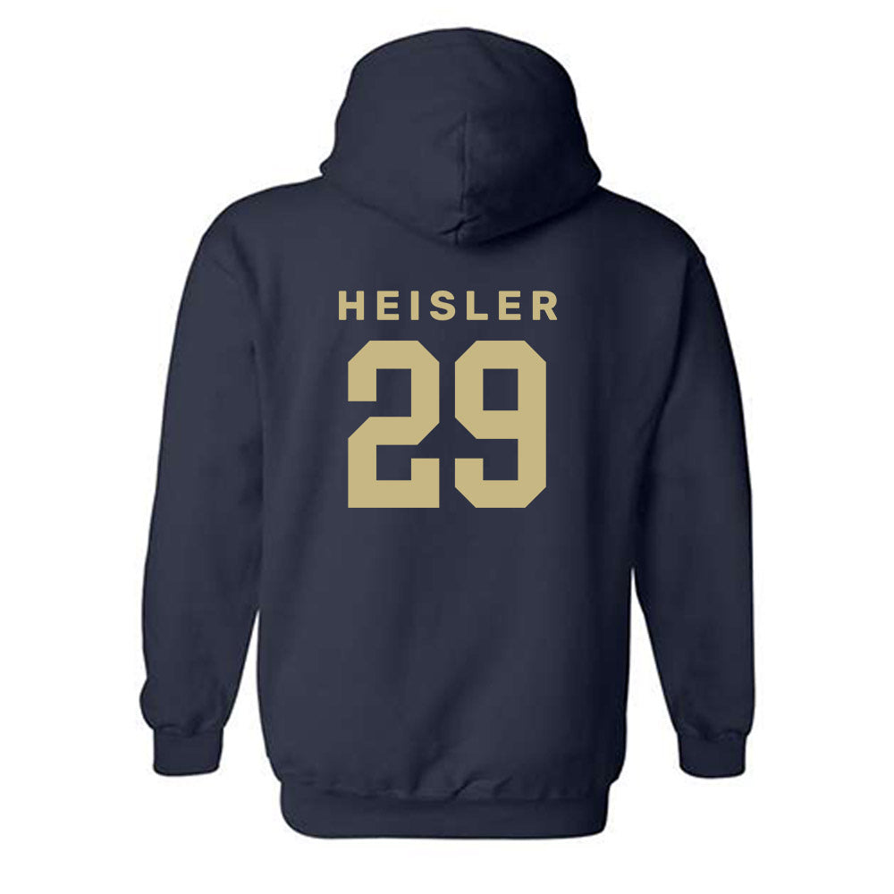 Akron - NCAA Baseball : Will Heisler - Classic Shersey Hooded Sweatshirt Style003