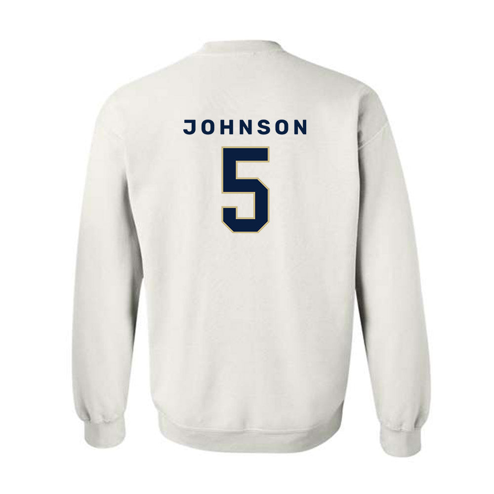 Akron - NCAA Men's Basketball : Tavari Johnson - Classic Shersey Crewneck Sweatshirt Style003