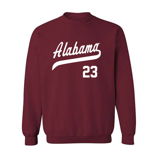 Alabama - NCAA Baseball : Aidan Moza - Classic Shersey Crewneck Sweatshirt