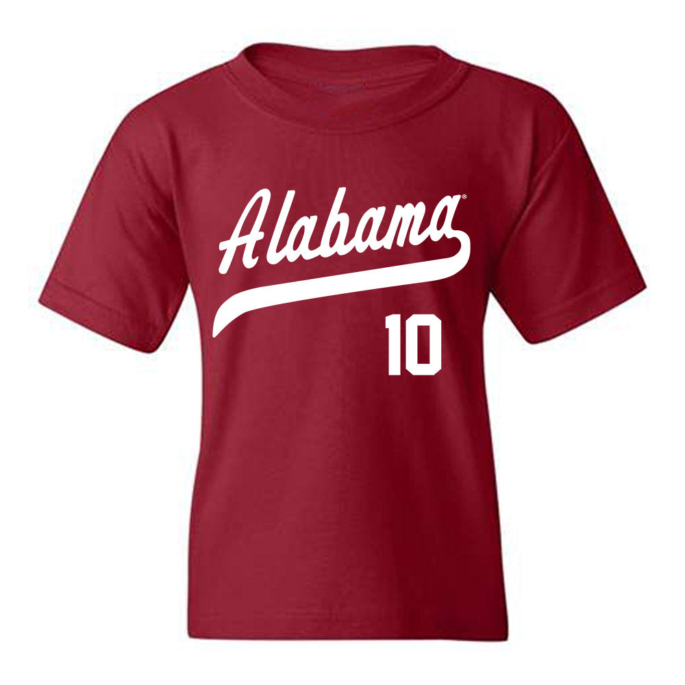 Alabama - NCAA Baseball : Brady Neal - Classic Shersey Youth T-Shirt Style001