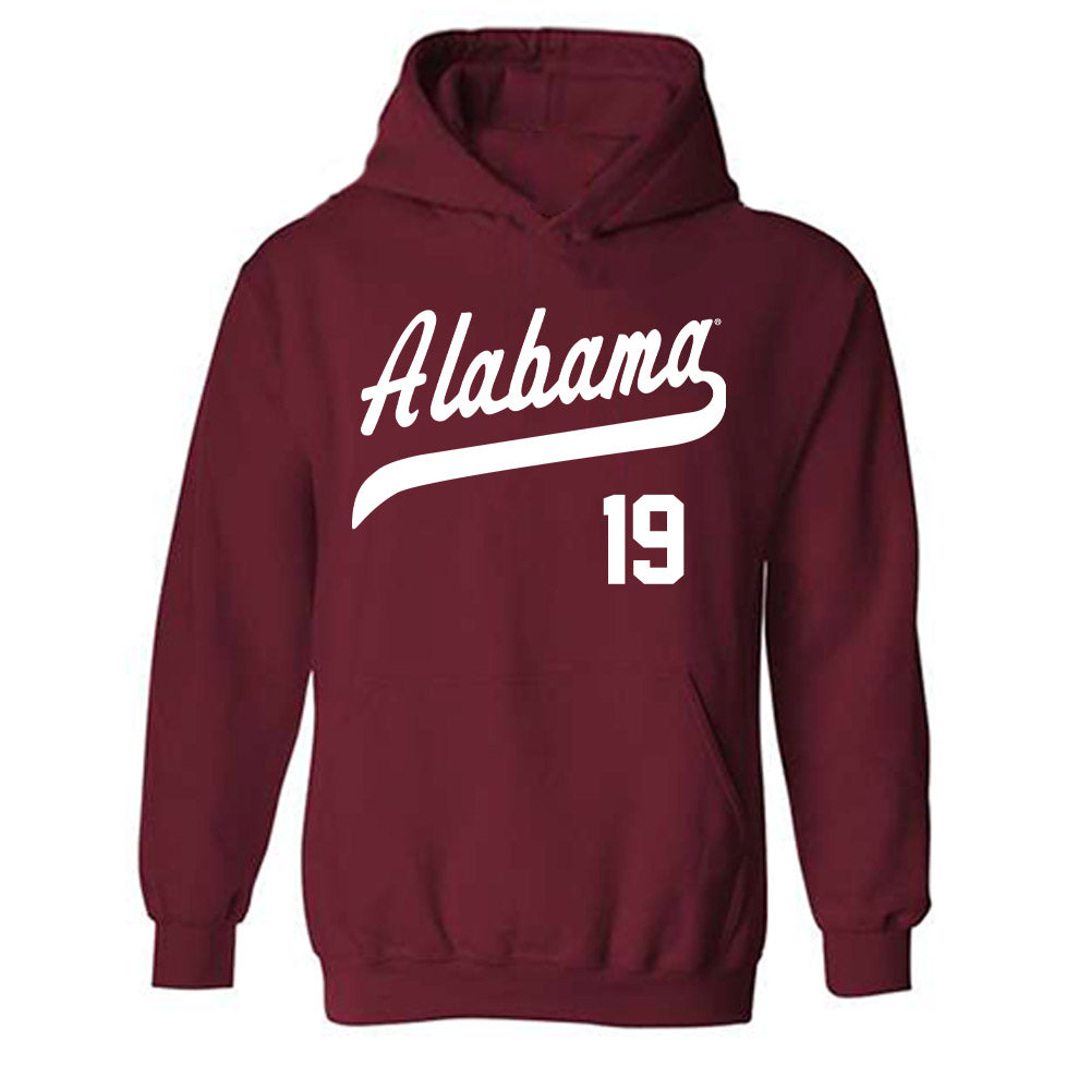 Alabama - NCAA Baseball : Aeden Finateri - Classic Shersey Hooded Sweatshirt Style001