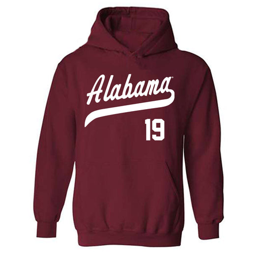 Alabama - NCAA Baseball : Aeden Finateri - Classic Shersey Hooded Sweatshirt Style001
