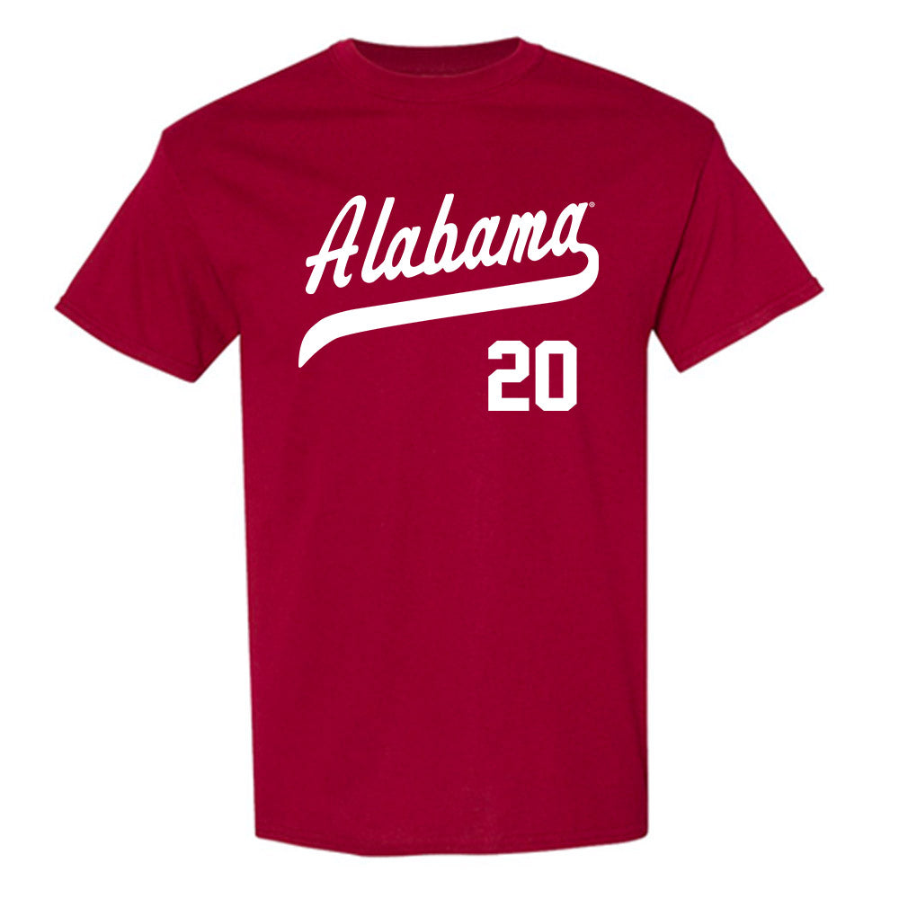 Alabama - NCAA Baseball : Zane Adams - Classic Shersey T-Shirt Style001