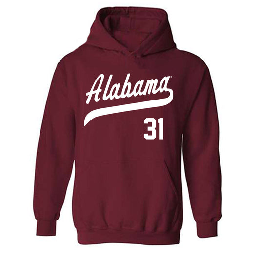 Alabama - NCAA Baseball : Jon Young Jr. - Classic Shersey Hooded Sweatshirt Style001