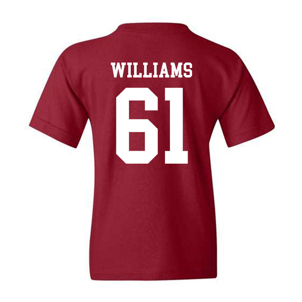 Alabama - Football Alumni : John Byrd Williams - Classic Shersey Youth T-Shirt Style001