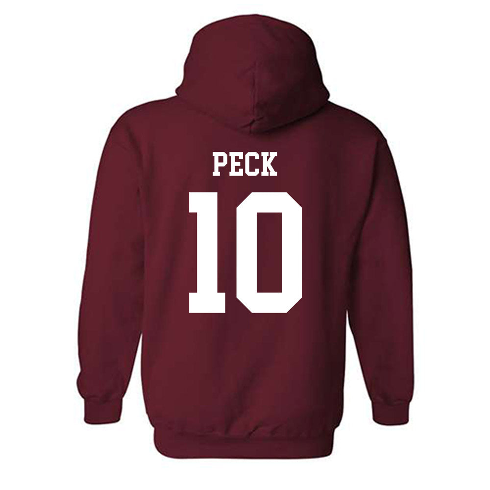 Alabama - Baseball Alumni : John Peck - Classic Shersey Hooded Sweatshirt