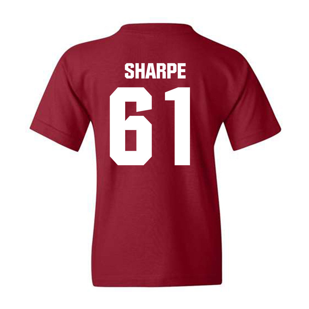 Alabama - Football Alumni : Jimmy Sharpe - Classic Shersey Youth T-Shirt Style001