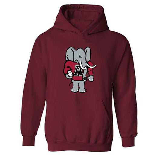 Alabama - Football Alumni : Don Shankles - Classic Shersey Hooded Sweatshirt Style004