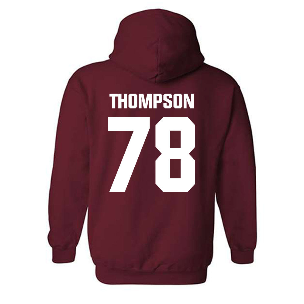 Alabama - Football Alumni : Louis Thompson - Classic Shersey Hooded Sweatshirt Style008