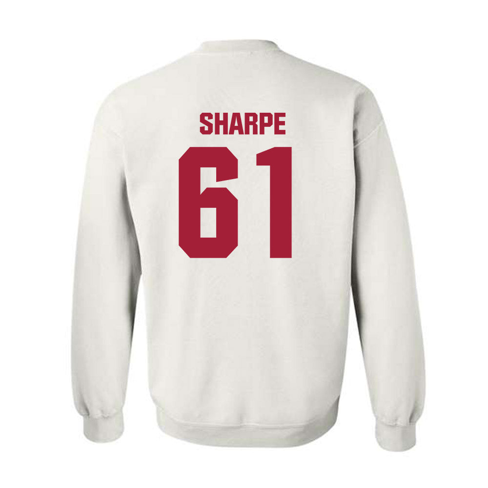 Alabama - Football Alumni : Jimmy Sharpe - Classic Shersey Crewneck Sweatshirt Style009