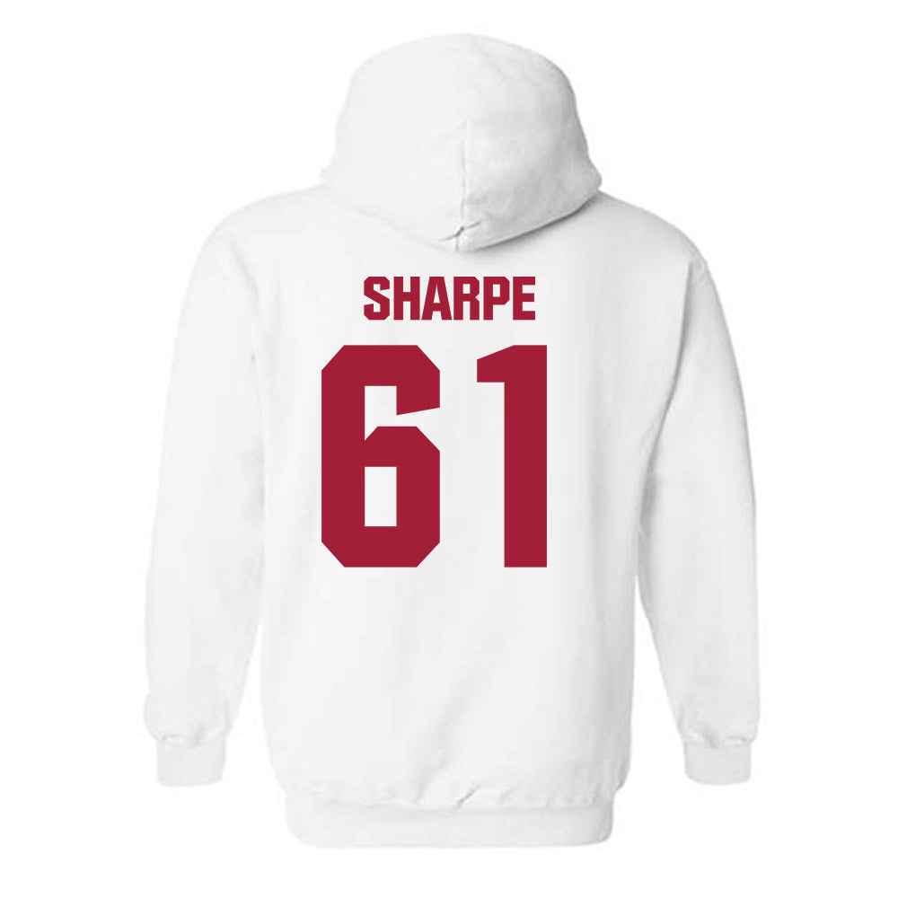 Alabama - Football Alumni : Jimmy Sharpe - Classic Shersey Hooded Sweatshirt Style010