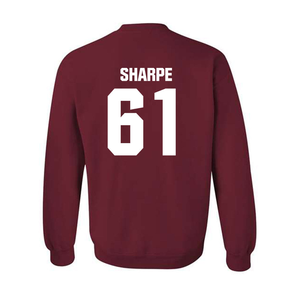 Alabama - Football Alumni : Jimmy Sharpe - Classic Shersey Crewneck Sweatshirt Style010