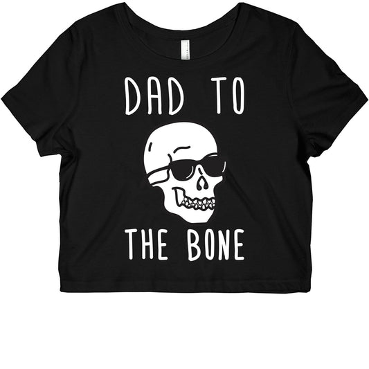 Dad To The Bone Graphic Baby Tee Style001