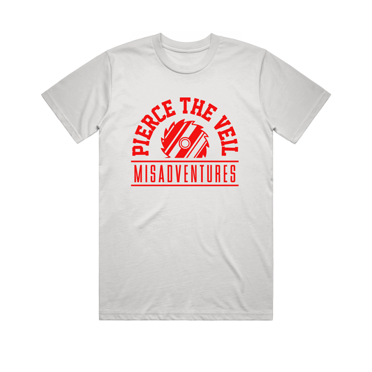 "Misadventures Saw" White T-shirt
