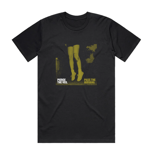 "Pass The Nirvana" Black T-Shirt
