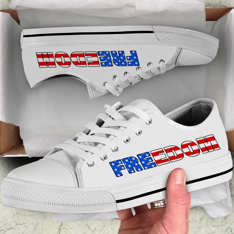 Freedom Charlie Low Top Canvas Shoe