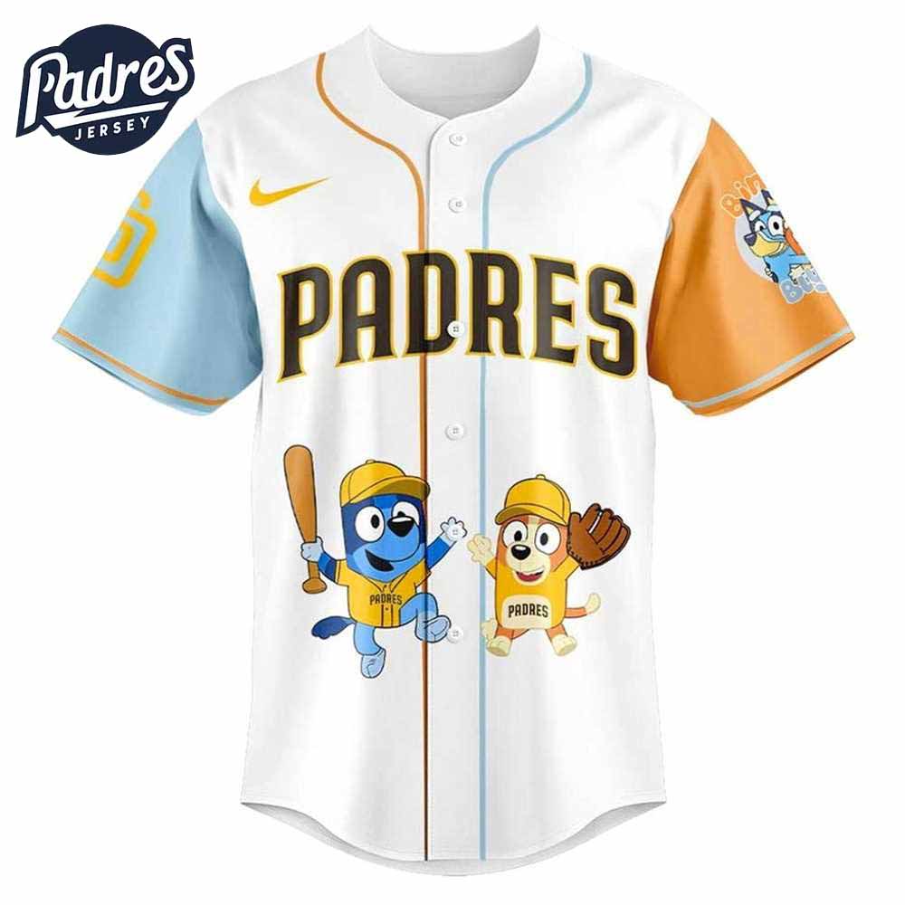 San Diego Padres X Bluey And Bingo Hot 2025 Jersey - Padres Jersey Oasis: Elevate Your Baseball Style Game