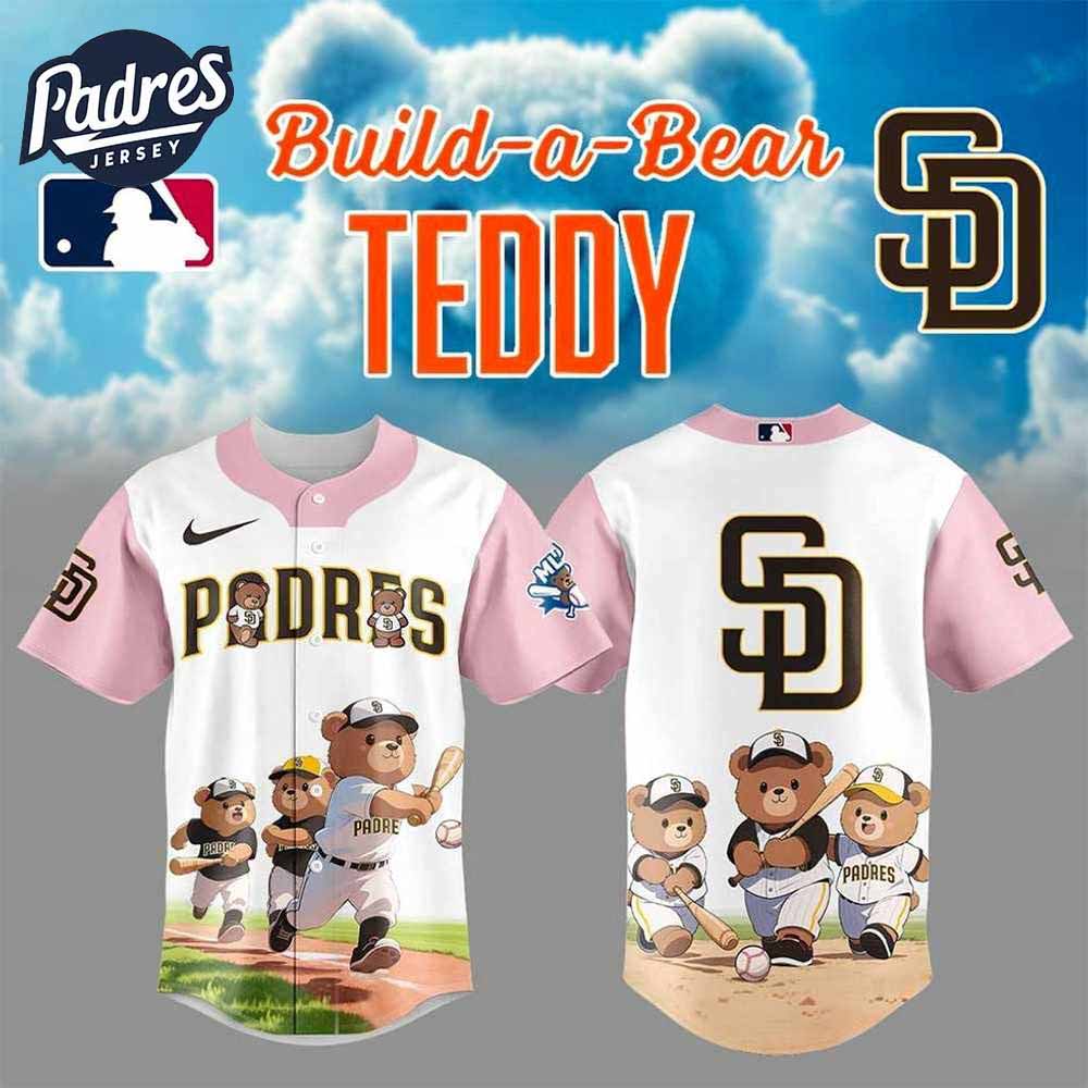 San Diego Padres x Teddy Bear 2025 Baseball Jersey - Padres Jersey Oasis: Elevate Your Baseball Style Game