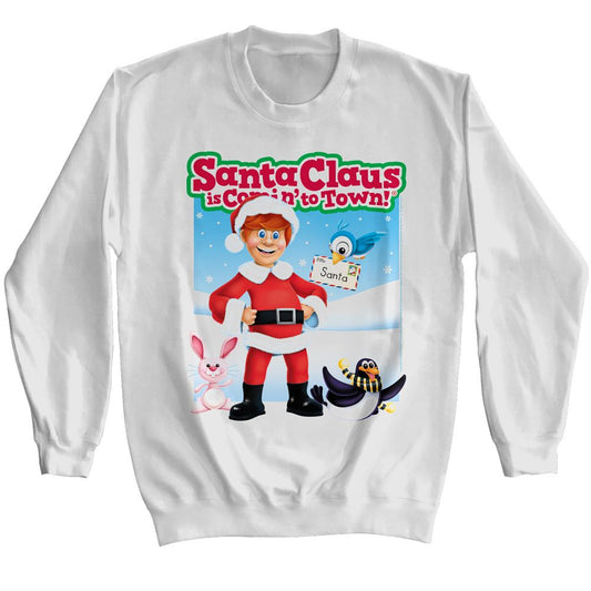 Santa Claus Is Coming To Town - Characters Sweatshirt