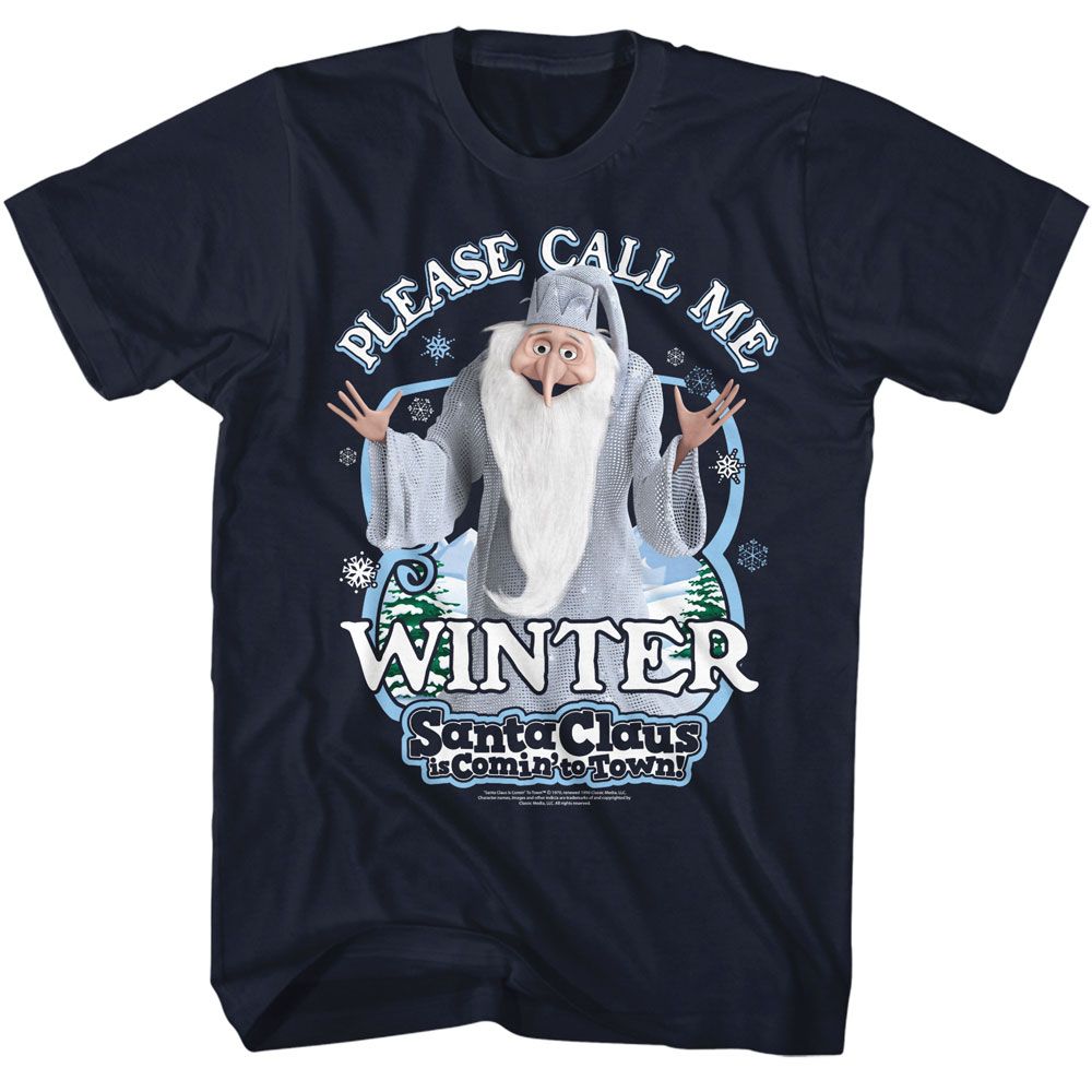 Santa Claus Is Coming To Town - Santa Winter T-Shirt