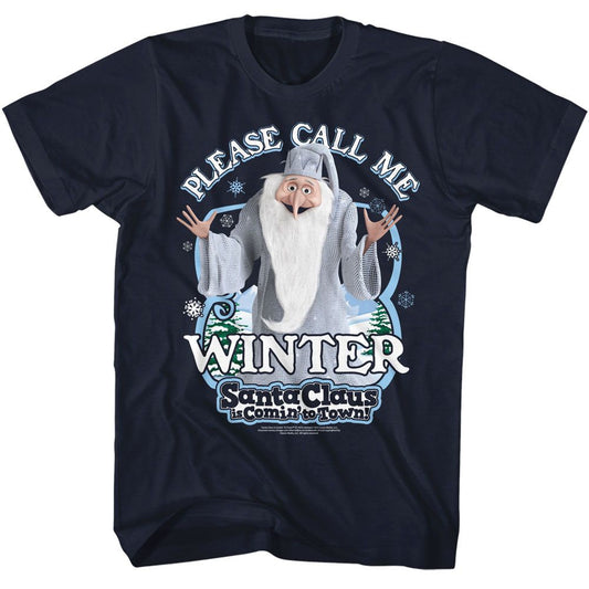 Santa Claus Is Coming To Town - Santa Winter T-Shirt