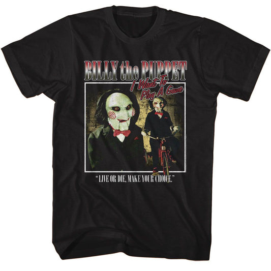 Saw - Two Image Square T-Shirt